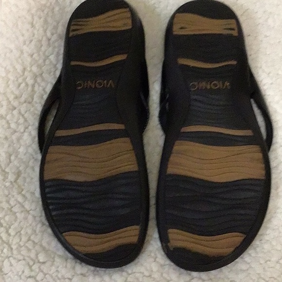 VIONIC BELLA BLK PATENT BOW ORTHO 7 - Picture 6 of 8